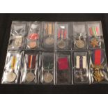 A medal collection (approx 42) including some British examples,