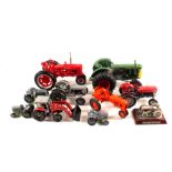 Franklin mint die cast and other tractors