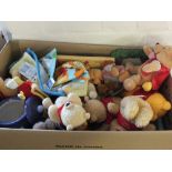 Four boxes of Winnie the Pooh bears plus other items