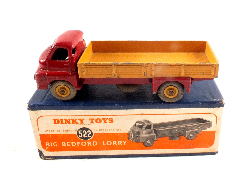 A boxed Dinky 522 Big Bedford lorry