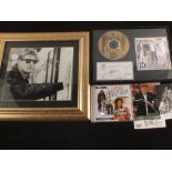 Signed photos including Little Britain CD,