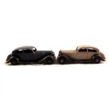 Two Dinky 30B Rolls Royces closed chassis,