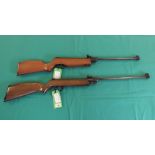 Two A.S.I. air rifles, one .177 and the other .