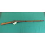 An Indian Torador Matchlock musket