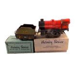 A boxed Hornby L452 loco and MO green tender