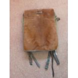 A German WWII (PATTERN) fur pack complete with shoulder straps