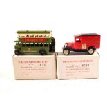 Two boxed Lledo limited edition Lincolnshire Echo vans,