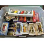 A large quantity of boxed models,