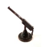 Jolliboy pressed steel and cast iron machine gun