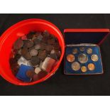 Various GB and foreign coins