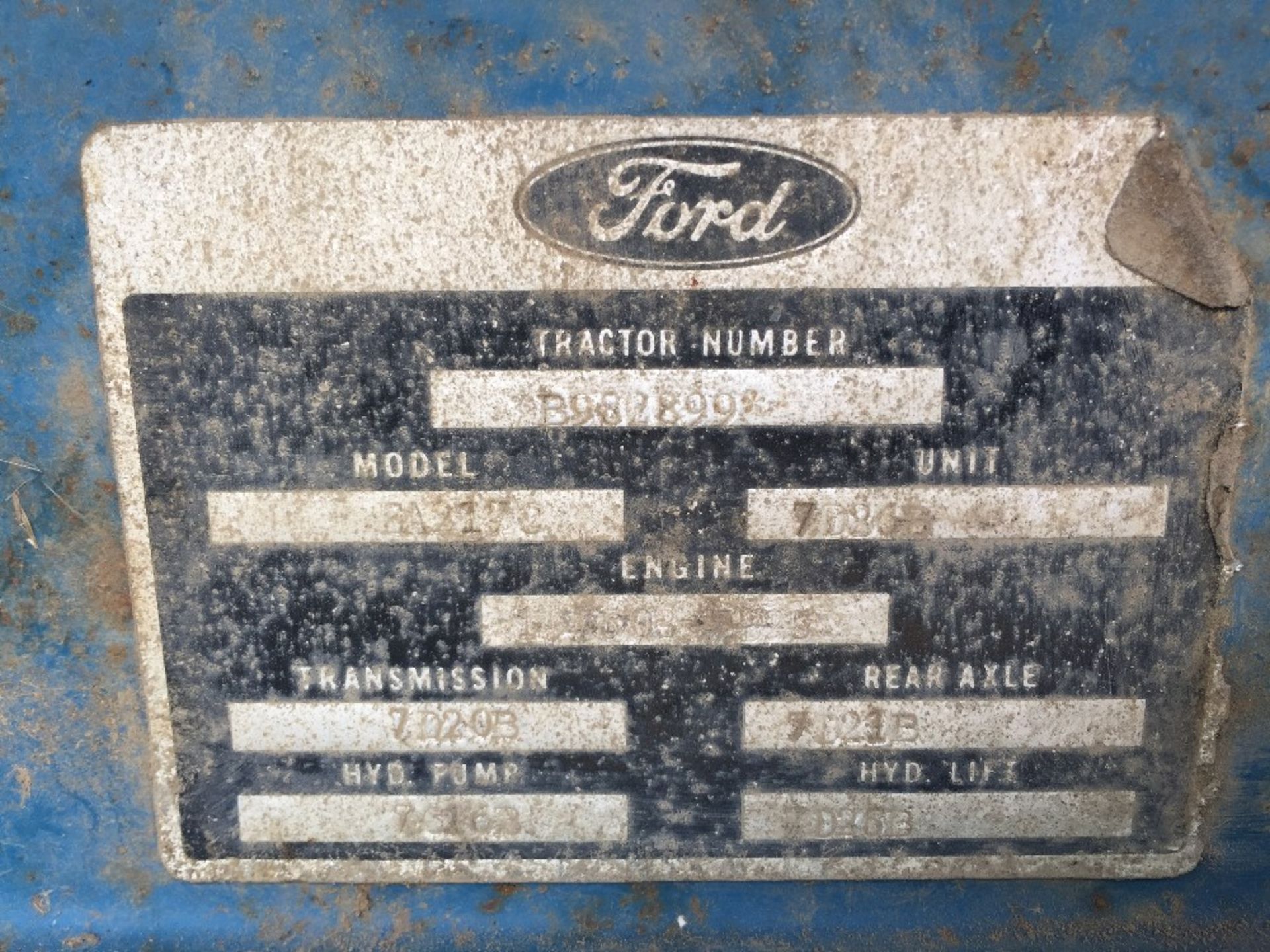 Ford Tractor 6600, first registered 13/05/1977, registration no: TGV 415R, serial no: B982899, - Image 6 of 11