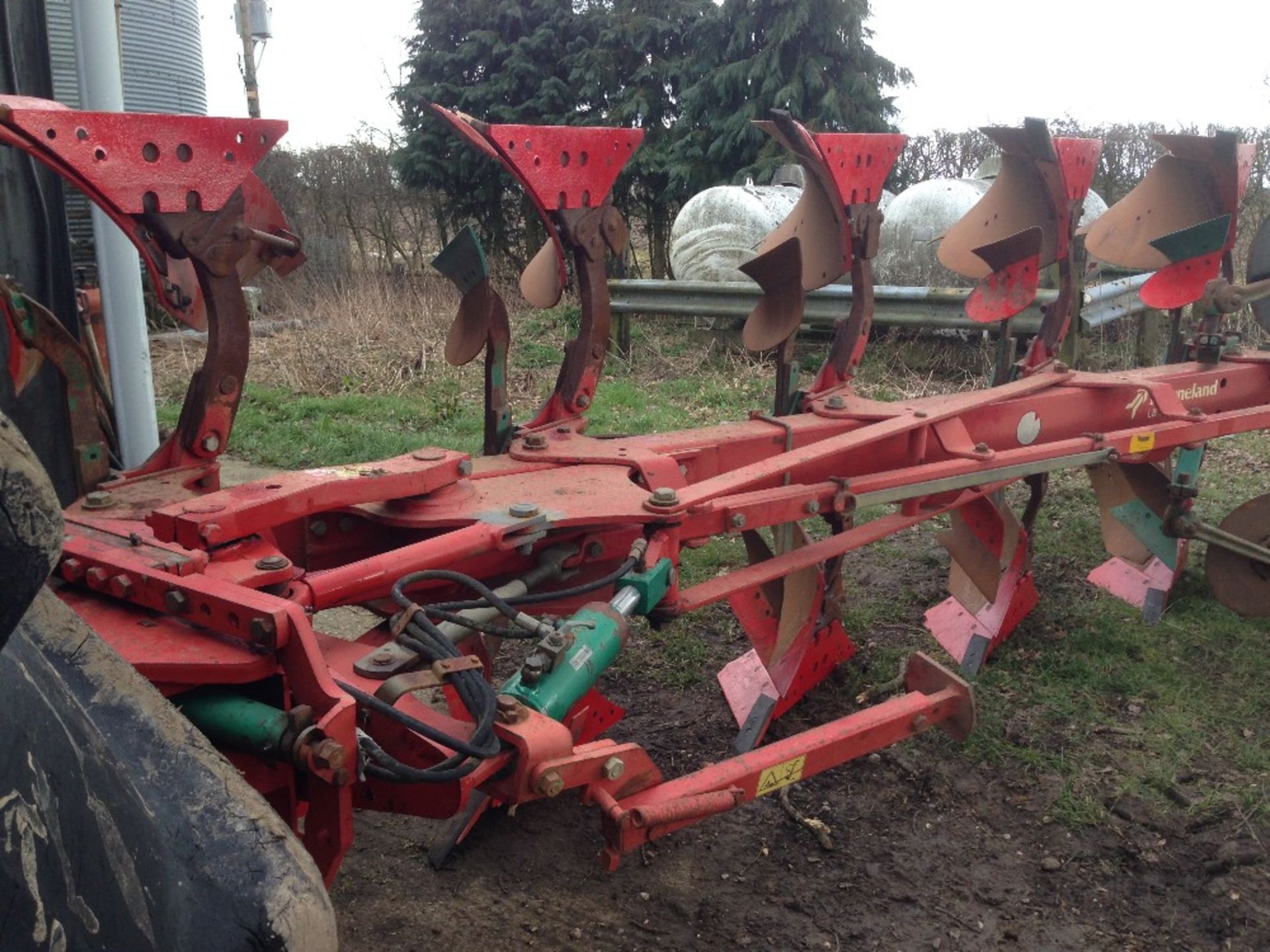 5 Furrow Kverneland plough, model number LB-85-300-5-HD, 2004. New turn over valve fitted 2018. - Image 7 of 8