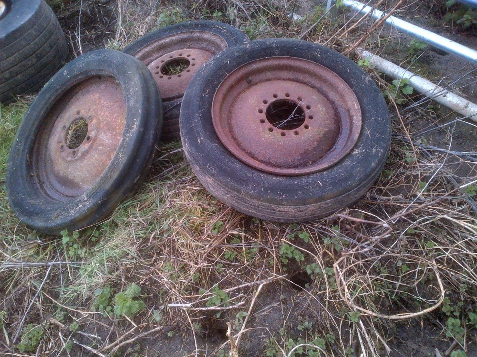 Ferguson wheel rims (tyres bad) Stored near Langley,