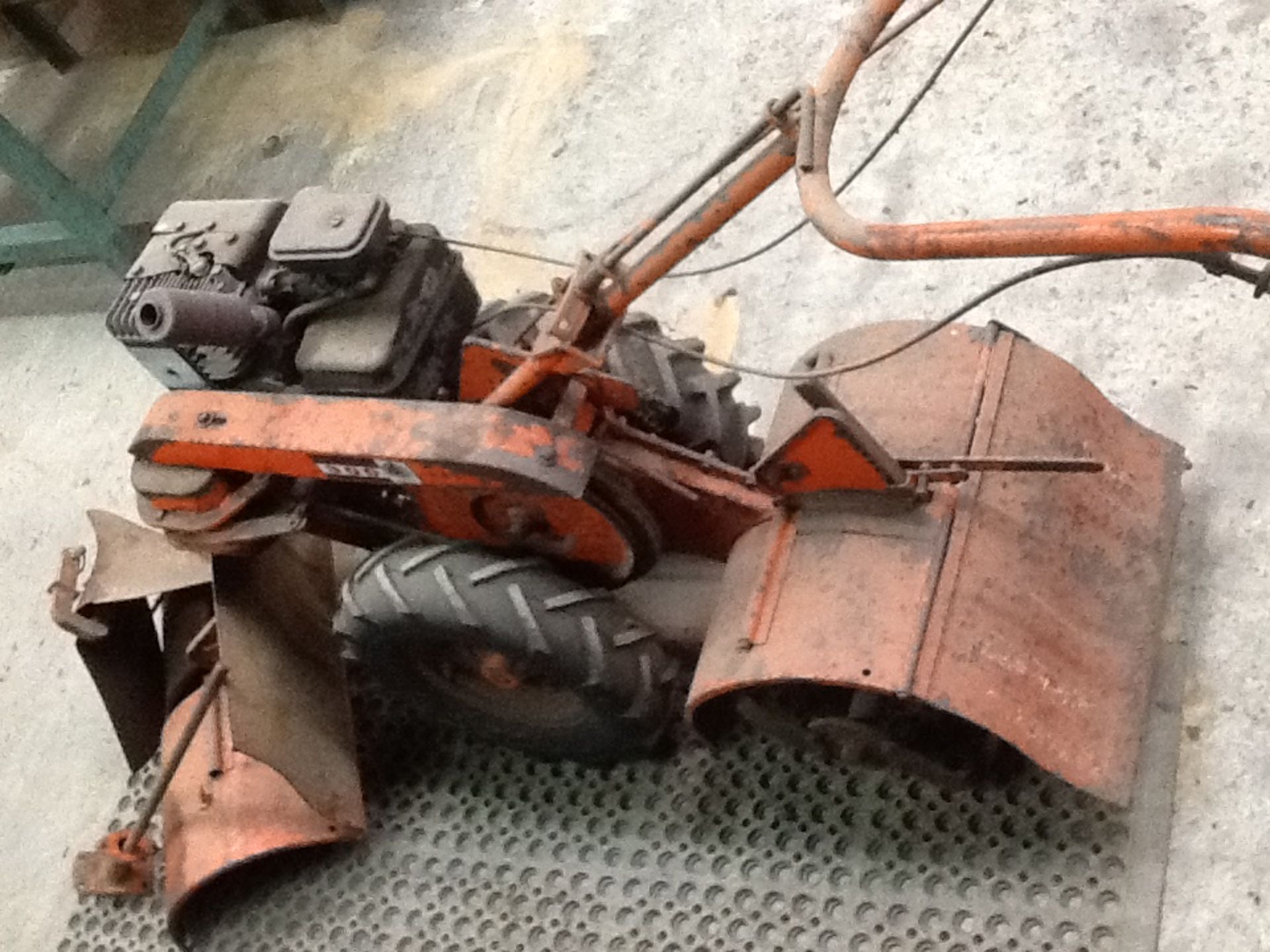 Howard 300 Rotavator with attachments, runs but needs attention. Stored near Beccles. - Image 3 of 3