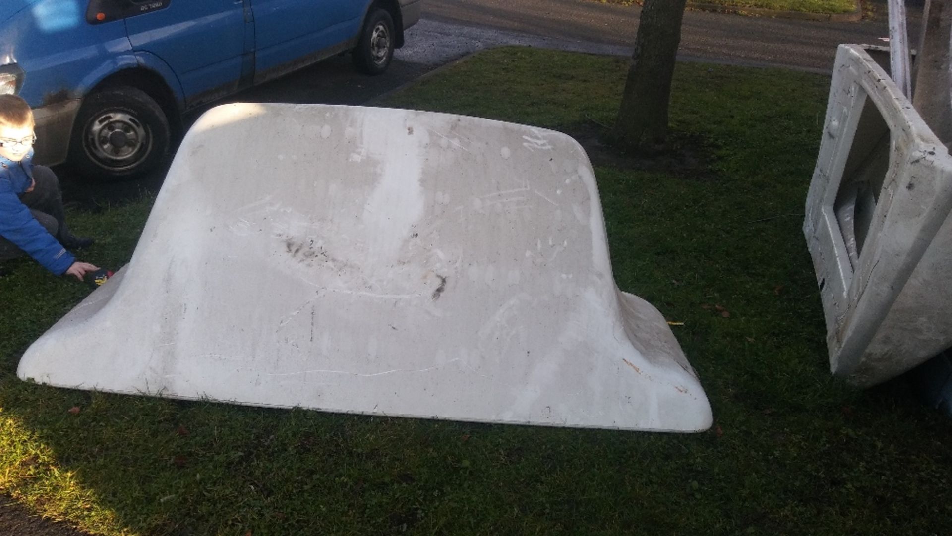 Truck wind deflector for old Scania, Ford,