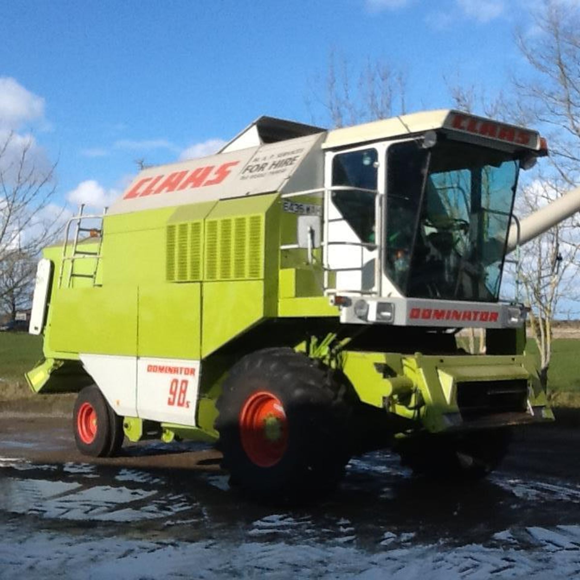 CLAAS Dominator 98 S Combine, 1988, Reg: E436 WAH, Serial No: 09301053, diesel, 2,240 hours, V5,