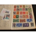 Two albums of world stamps including Geo VI high values