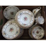 A Spode Rockingham part dinner set (two boxes)