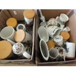 A quantity of various Portmeirion china (two boxes)