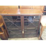 An Edwardian mahogany astral glazed bookcase