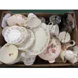 Duchess floral part tea set,