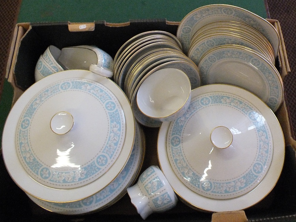 A Royal Doulton Hampton Court part dinner set