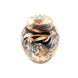 A boxed Moorcroft Apollo pattern ginger jar by Sian Leeper, circa 2005, marks to the base,