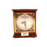 A mahogany cased Elliot mantel clock by Dent of London