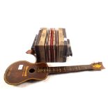 A Swanee guitarina Hawaiian guitar,