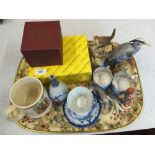 Various china including Colmans Mustard,