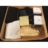 Various evening bags and compacts