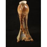 A Franz Giraffe tall vase in baluster form,