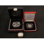 A cased Royal Mint proof silver Countdown to the London 2012 Olympics £5 coin,