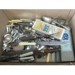Various items of cutlery
