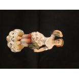 A Royal Crown Derby figurine,