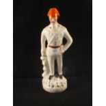 A Victorian Staffordshire figure,