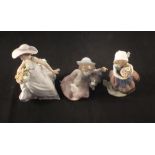 Seven boxed Lladro figurines and figurine groups
