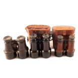 Dolland binoculars plus two other pairs