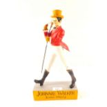 A Jonnie Walker advertising figure