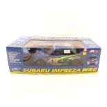A boxed MRC radio controlled Subaru Impreza WRC