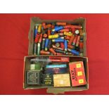 Two boxes of assorted shotgun cartridges, some in original boxes,