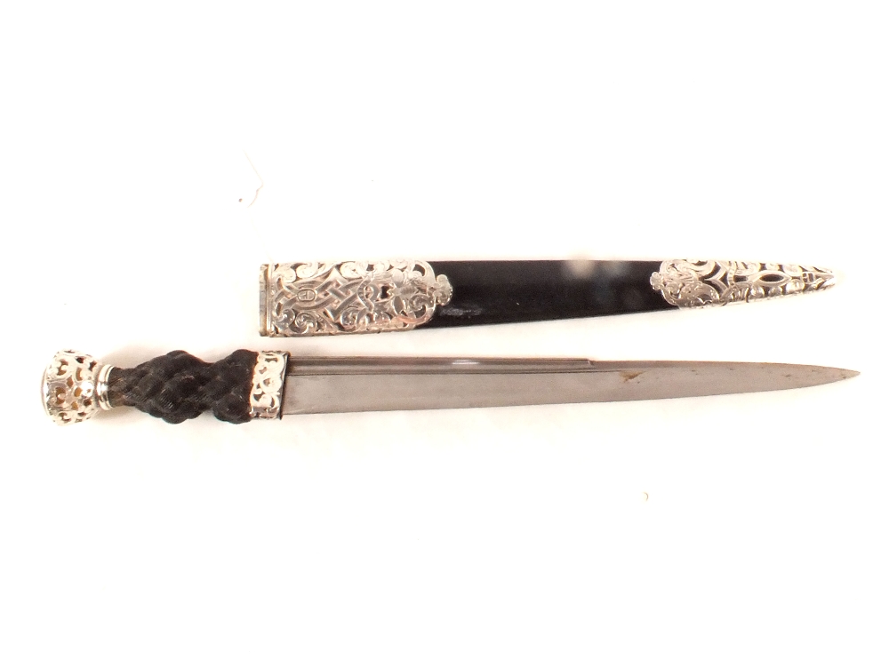 An early Victorian Scottish dirk, - Image 5 of 8