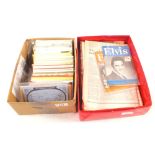 Various packs of repro nostalgic postcards and ephemera (two boxes)