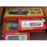 Boxed Hornby railways locos, R052 LMS 0-6-0 Jinty,