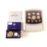 A cased 2000 United Kingdom proof set,