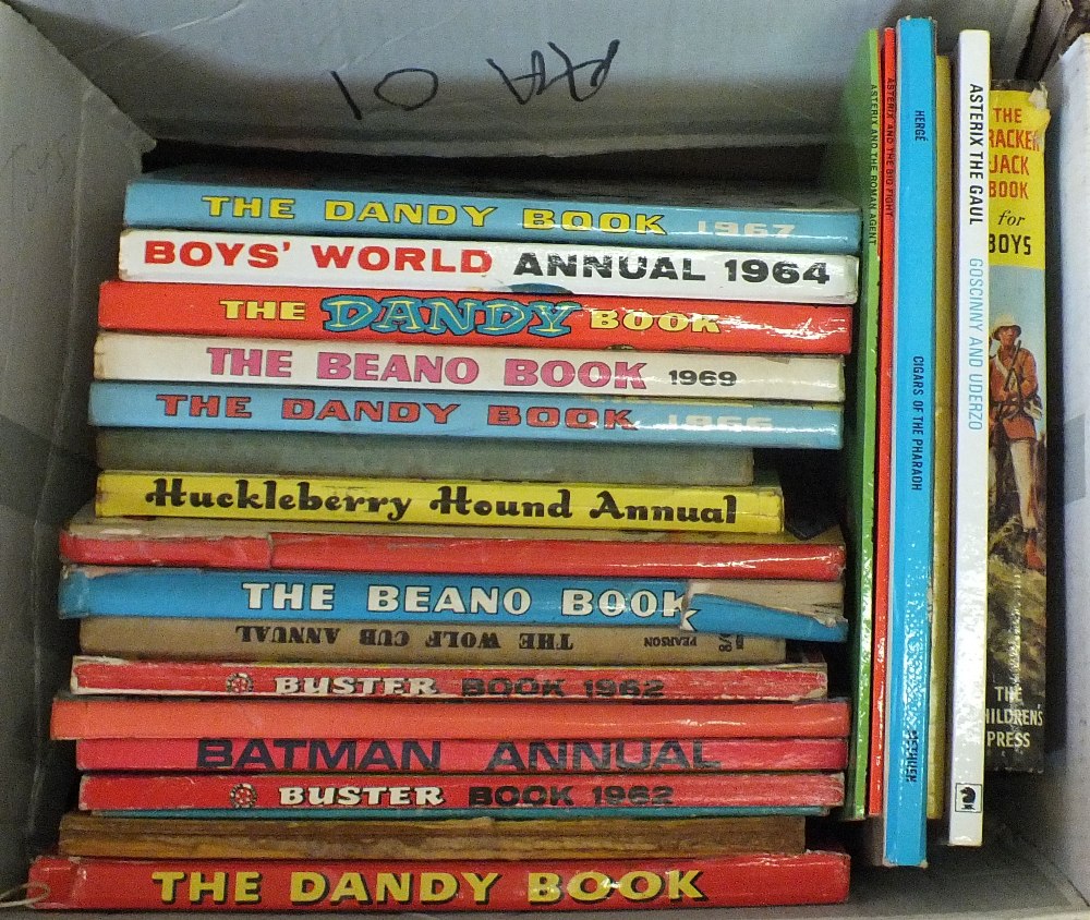 Childrens annuals to include Monster Rupert, Rupert picture book, Eagle No's 2,