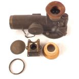 A WWII era Kerrison 'predictor' sighting scope for anti-aircraft fire control systems,