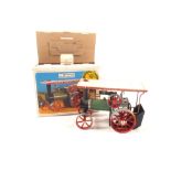 A boxed Mamod TEIA traction engine