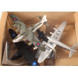 Three Corgi aviation archive die cast models