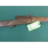 A Matchlock middle eastern musket